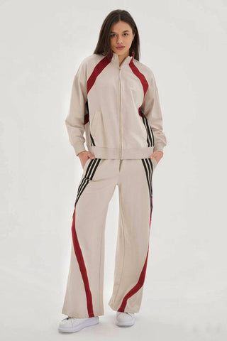 Sport-Chic Two-Piece Tracksuit